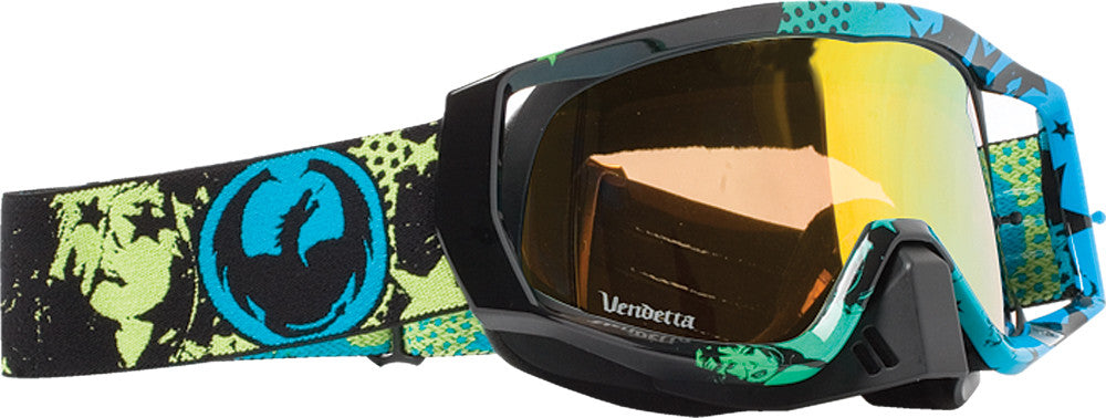DRAGON Vendetta Snow Goggle Girls Gir Ls Girls W/Gold Ion Lens 722-1257