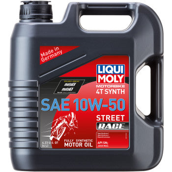 LIQUI MOLY Street Race Synthetic 4T Oil - 10W-50 - 4L 20068