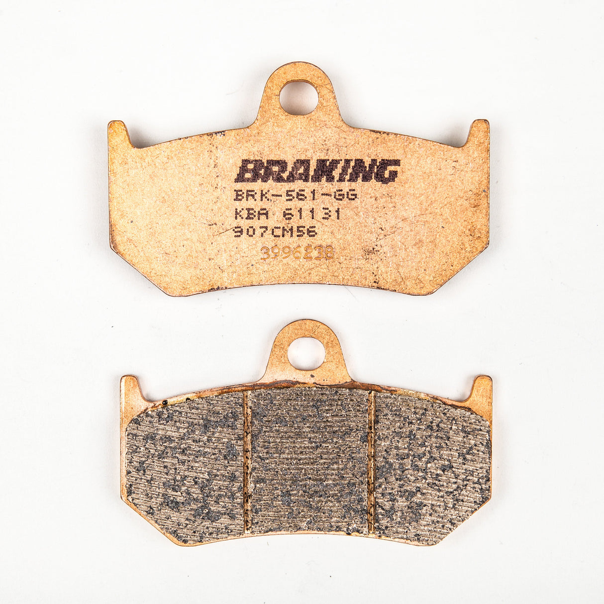 BRAKING Brake Pad Set Sintered Sport 907CM56
