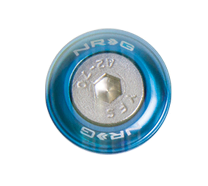 NRG Fender Washer Kit w/Rivets For Metal (Blue) - Set of 10 FW-110BL