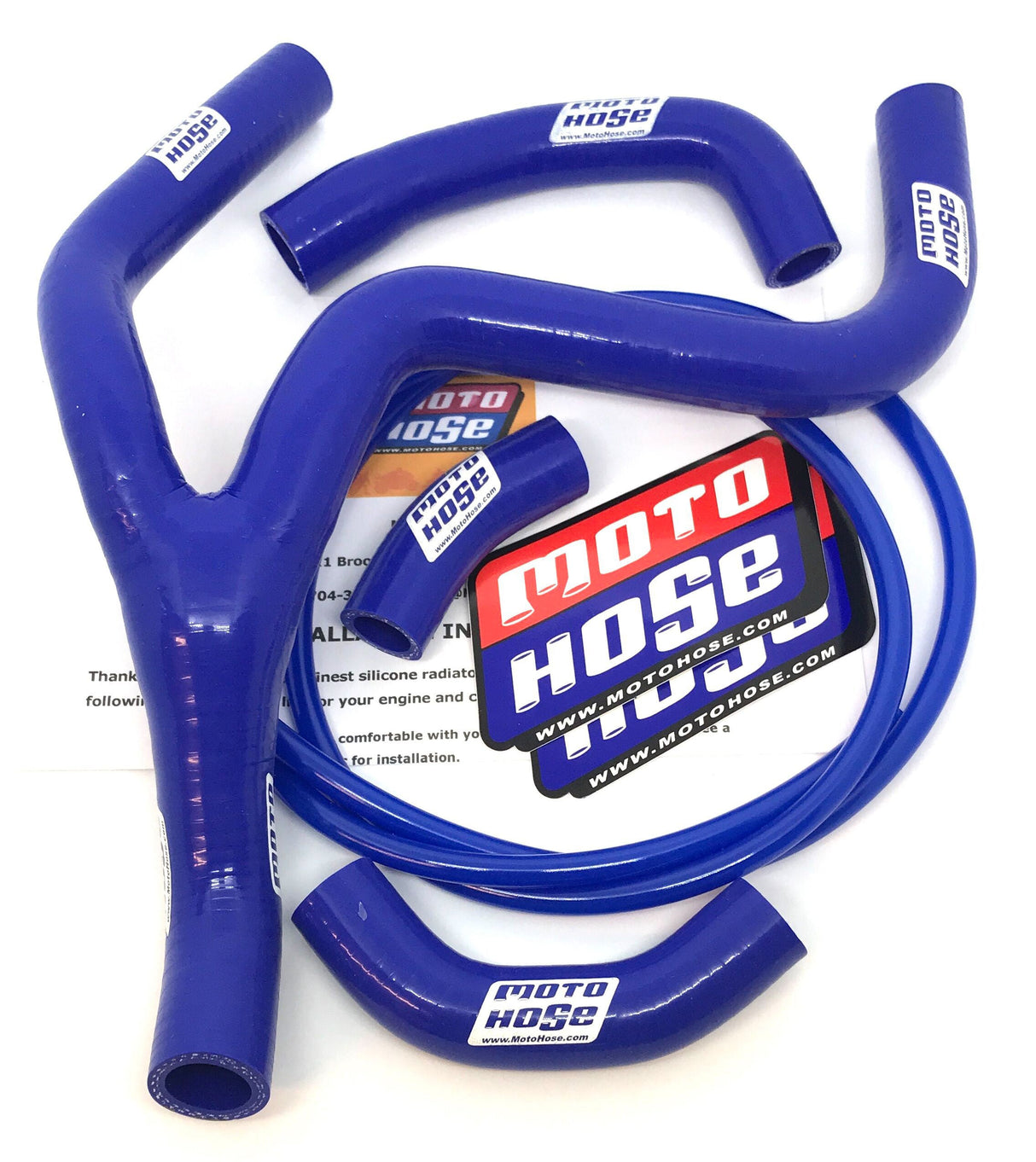 MOTO HOSESilicone Y-Hose Kit (Blue)24-405YB