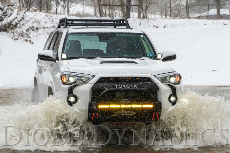 Diode Dynamics 10-21 Toyota 4Runner SS3 LED Ditch Light Kit - Sport Yellow Combo DD6747