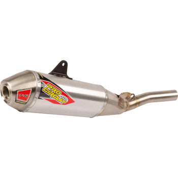 PRO CIRCUIT T-6 Slip-On Muffler - Stainless Steel - YZ 450 0132645A 1821-2298