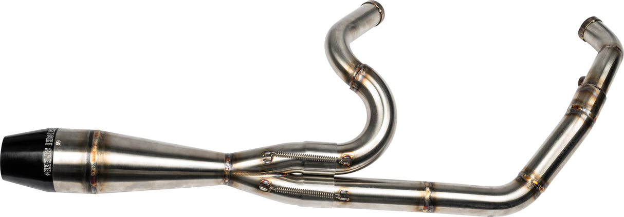 SAWICKI 2in1 Twin Cam Flt Shorty Brushed Ss 930-01208