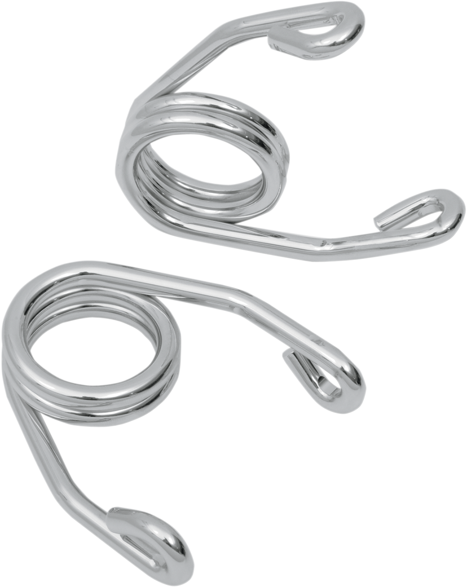 DRAG SPECIALTIES Muelle de asiento de torsión - Cromo - 3" 98013