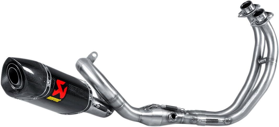AKRAPOVIC S-Y7R2-AFC Stainless Steel/Carbon Fiber Race Exhaust MT-07/FZ-07 XSR 700/Tracer 900 GT 2016-2024 1810-2226