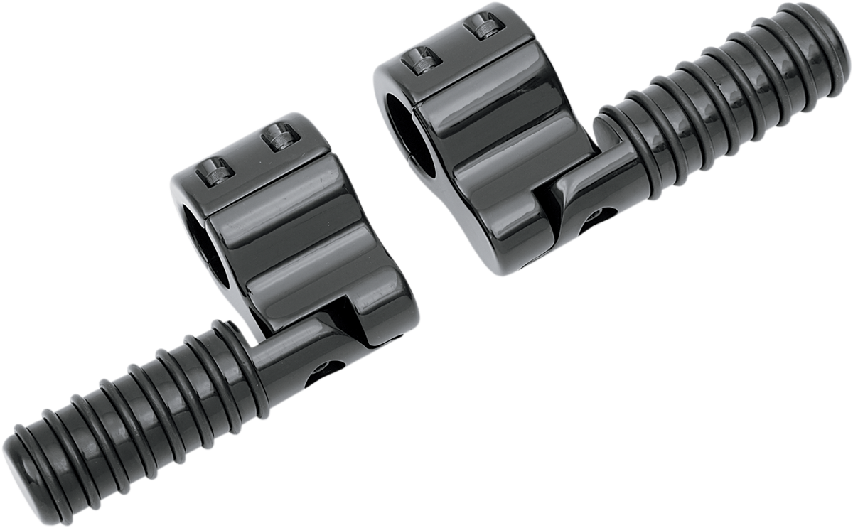 LINDBY Clamp-On O-Ring Footpeg - Black BL810