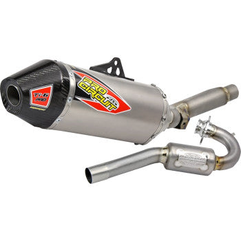 PRO CIRCUIT Ti-6 Pro Titanium Exhaust System with Carbon End Cap 1820-1550
