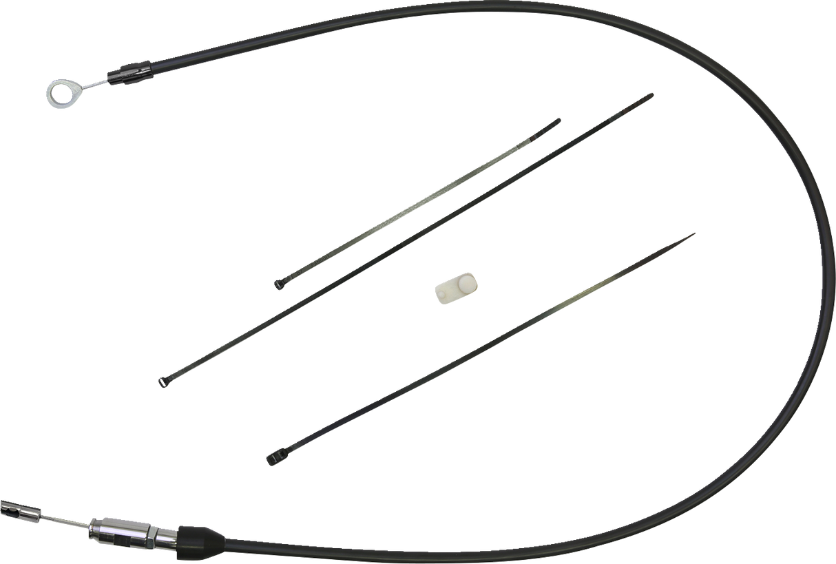 DRAG SPECIALTIES Cable de embrague - Superior - 40" - Negro/Negro 6323406HE