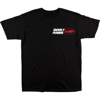 FMF Tee Gnarly Power Blk Med SP26118900BLKM