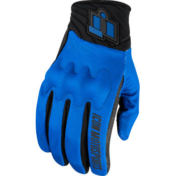 ICON Anthem3™ Gloves - Blue - Small 3301-4875