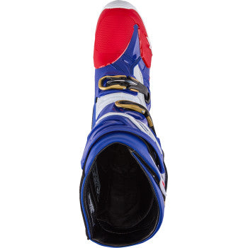 ALPINESTARS Union Tech 10 Boots - Red/White/Blue - US 10 2010020-3372-10