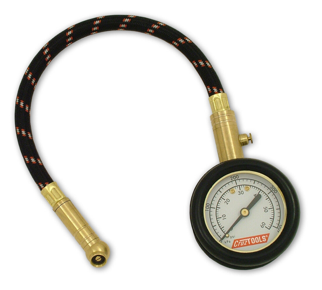 CRUZ TOOLS Tirepro Dial Tire Gauge DTPG1