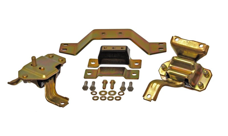 Energy Suspension 99-04 Ford Mustang 4.6L V8 Black Motor & Transmission Mount Set 4.1130G