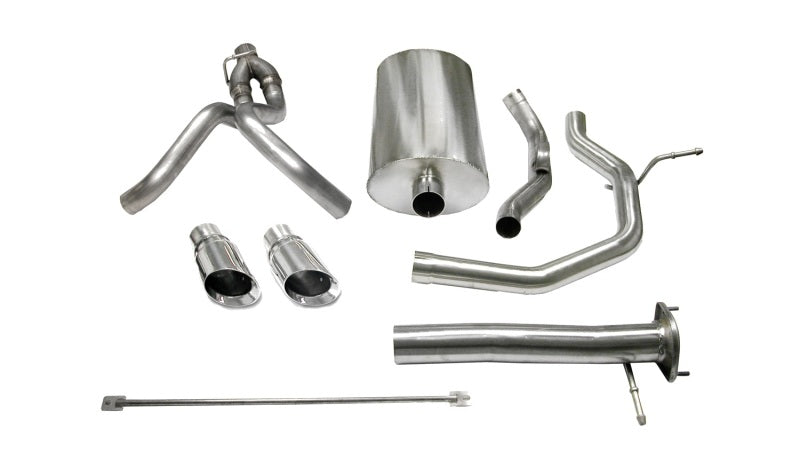 Corsa 03-06 Chevrolet SSR 5.3L V8 Polished Sport Cat-Back Exhaust 14254