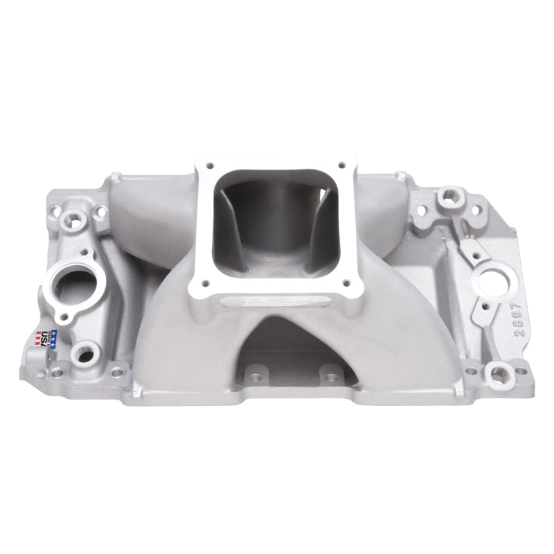 Edelbrock Manifold BB Chevy Tall Deck Super Victor II (632) CNC Port-Matched for 60409 CNC Heads 28972