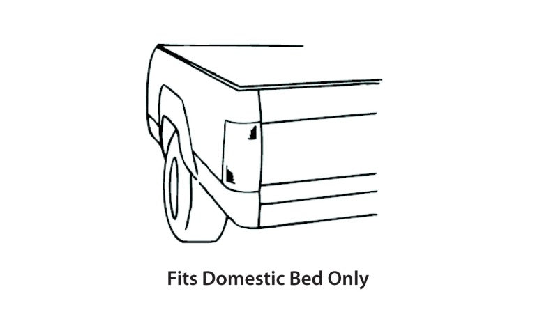 Bushwacker 84-88 Toyota Extend-A-Fender Style Flares 4pc Compatible w/ Domestic Bed - Black 31902-01