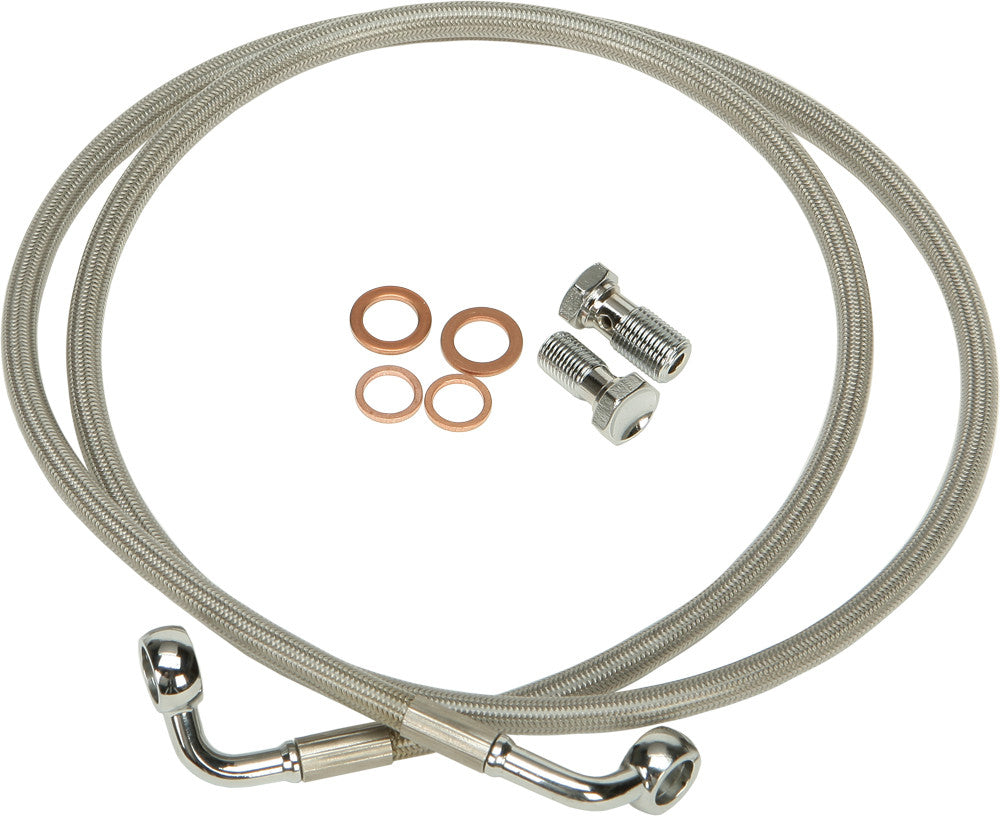 HARDDRIVE Brakeline Kit Clr Sportster HD-1305