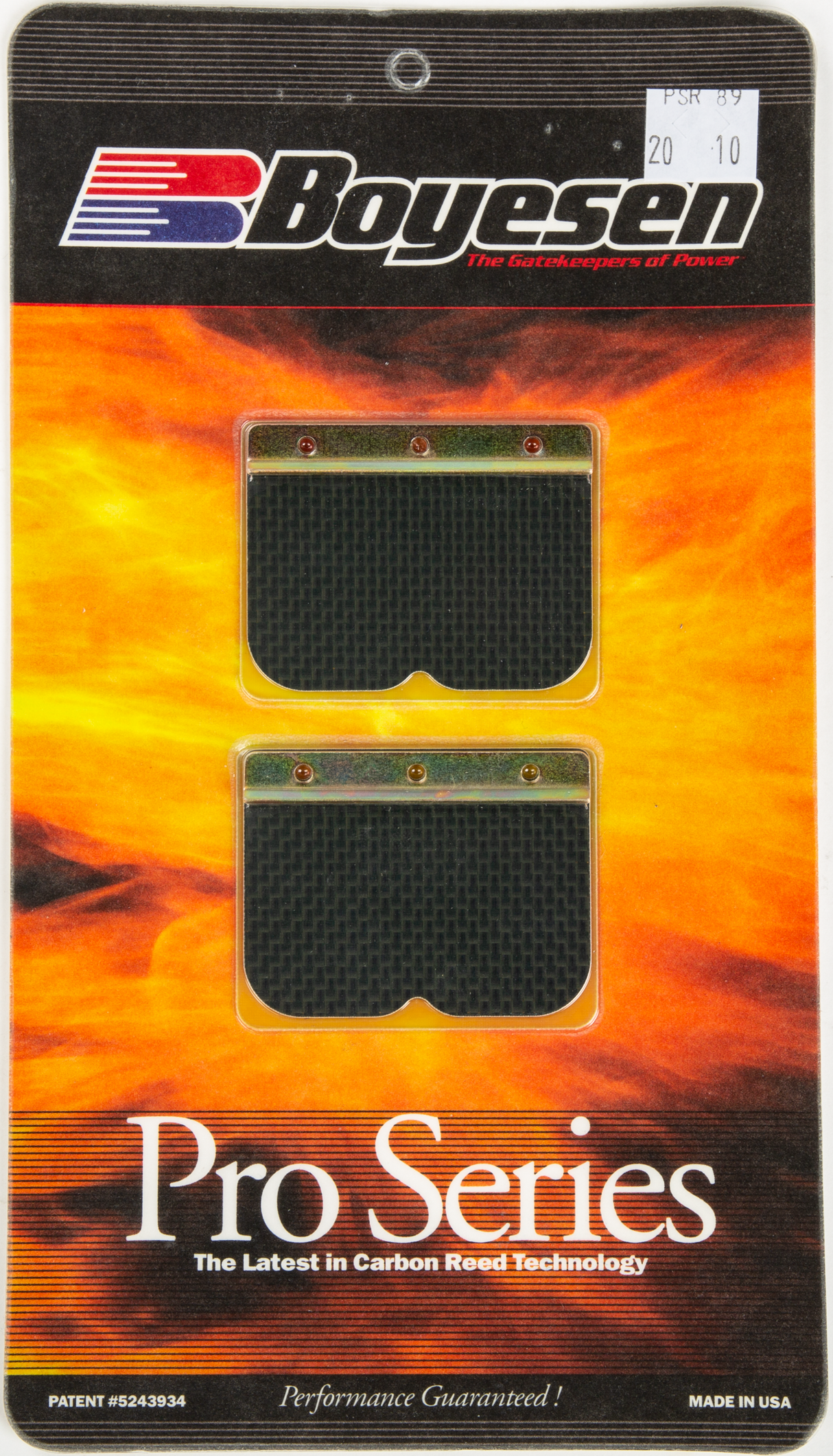 BOYESEN Motorcycle Pro Reeds PSR-89