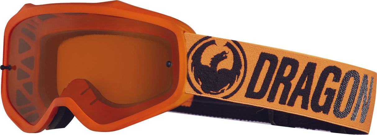 DRAGON Mxv Break Goggle Orange W/Luma Amber Lens 358796024702