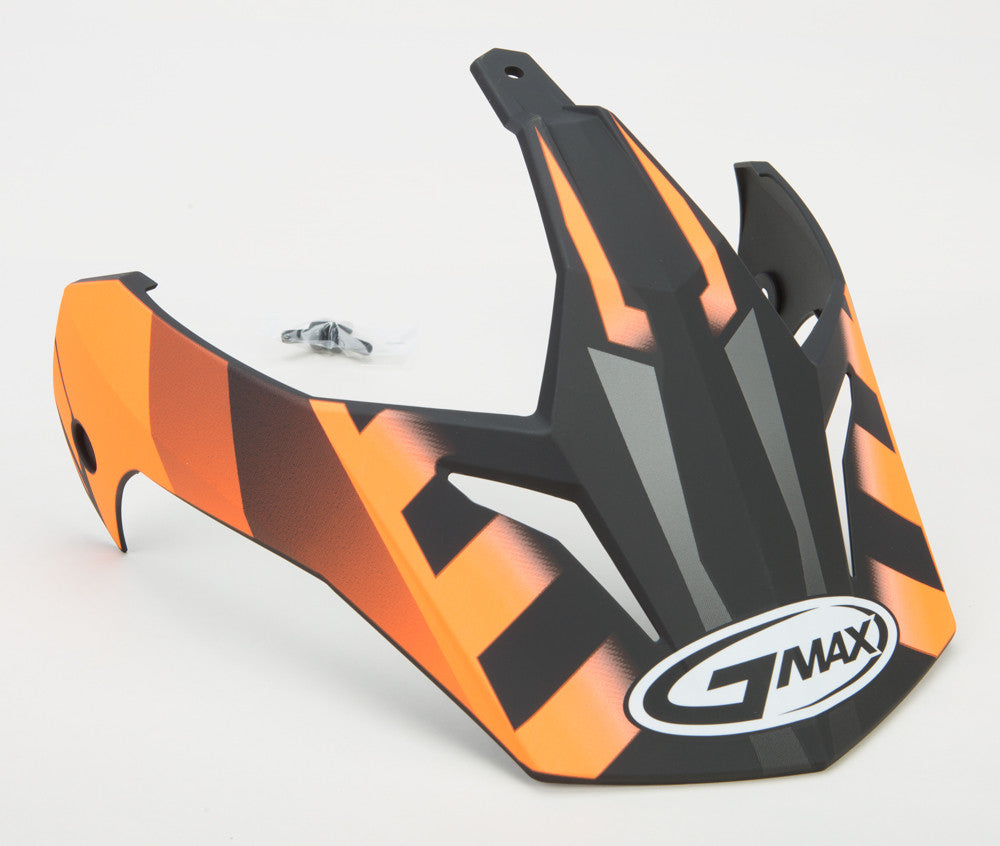 GMAX Replacement Visor Gm-11 Black/Neon Orange G011054