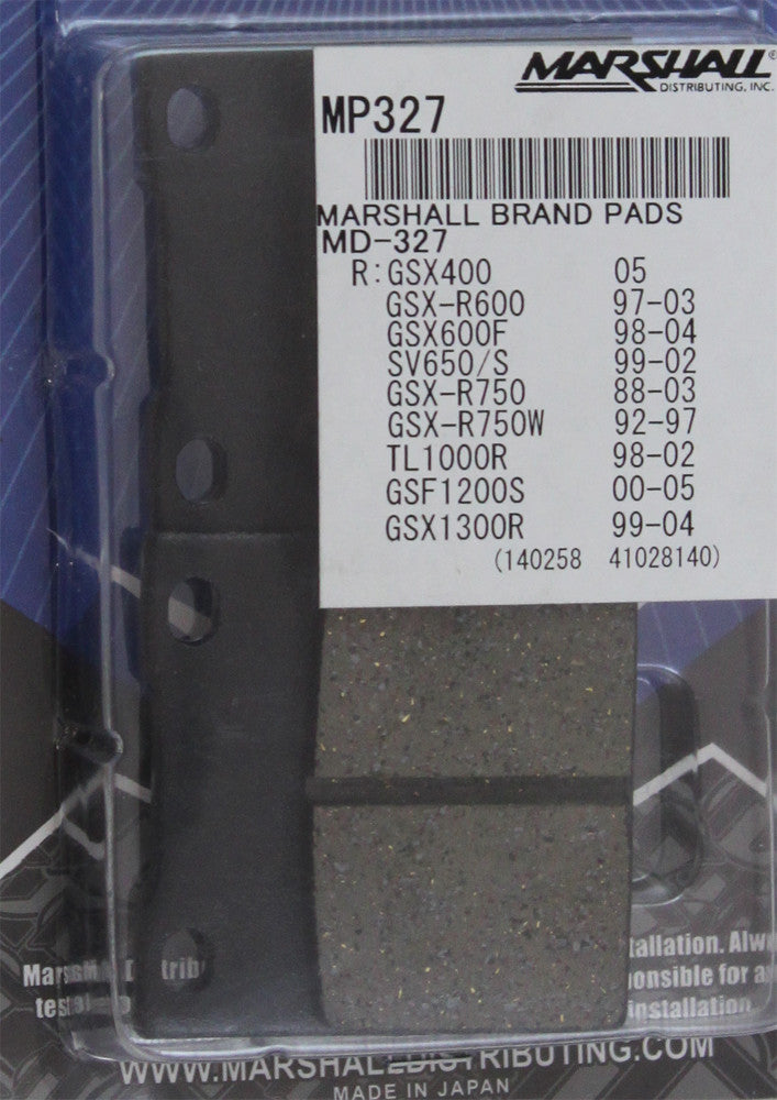 VESRAH Brk Pads- Gsx750f '89-06 + Gs500 '88-03-Gsxr1300'99-07 M91-71918