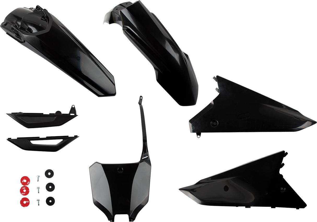 UFO Body Kit Black CRF250R 2022-2023 / CRF450R 2021-2023 HOKIT125-001