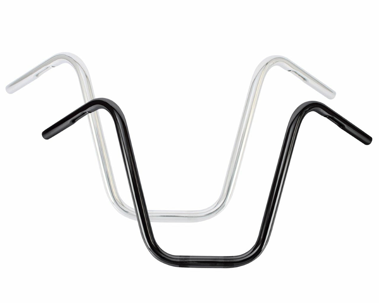 BURLY BRAND Narrow 16" Apehangers 1" Black B28-339