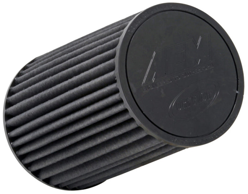 AEM Dryflow Conical Air Filter 2.75in Flange ID / 6in Base OD / 5.125in Top OD / 9.125in Height 21-2029BF