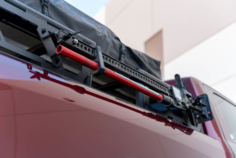 DV8 Offroad 07-23 Toyota Tundra / 09-23 Ford F150 Raptor MTO Series Bed Rack - 2pc Adj. RRUN-03