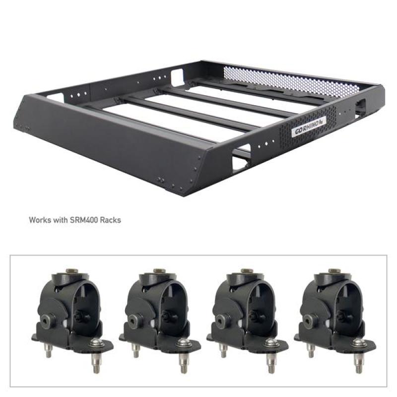Go Rhino Adjustable Multi-Axis Mounting Kit for SRM Rack 5910000T