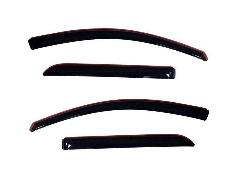 AVS 07-16 GMC Acadia Ventvisor In-Channel Front & Rear Window Deflectors 4pc - Smoke 194632