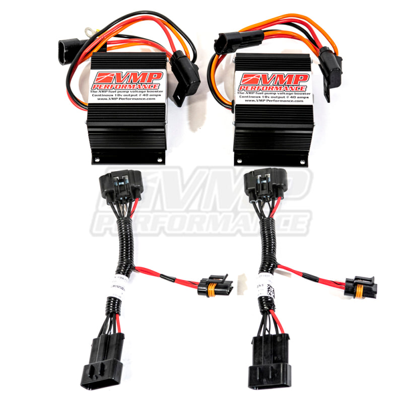 VMP Performance 07-10 Ford Shelby GT500 Dual Plug and Play Fuel Pump Voltage Booster VMP-ENF004
