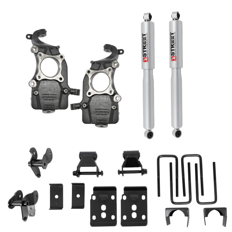 Belltech 2021+ Ford F-150 2WD Lowering Kit w/ Street Performance Shocks 1052SP