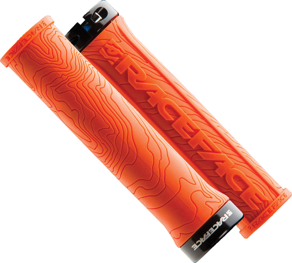RACE FACE Half Nelson Lock-On Grips Orange AC990061