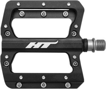 HT COMPONENTS An14 Alloy Pedal Black 94x95x17mm 102001AN14A101101