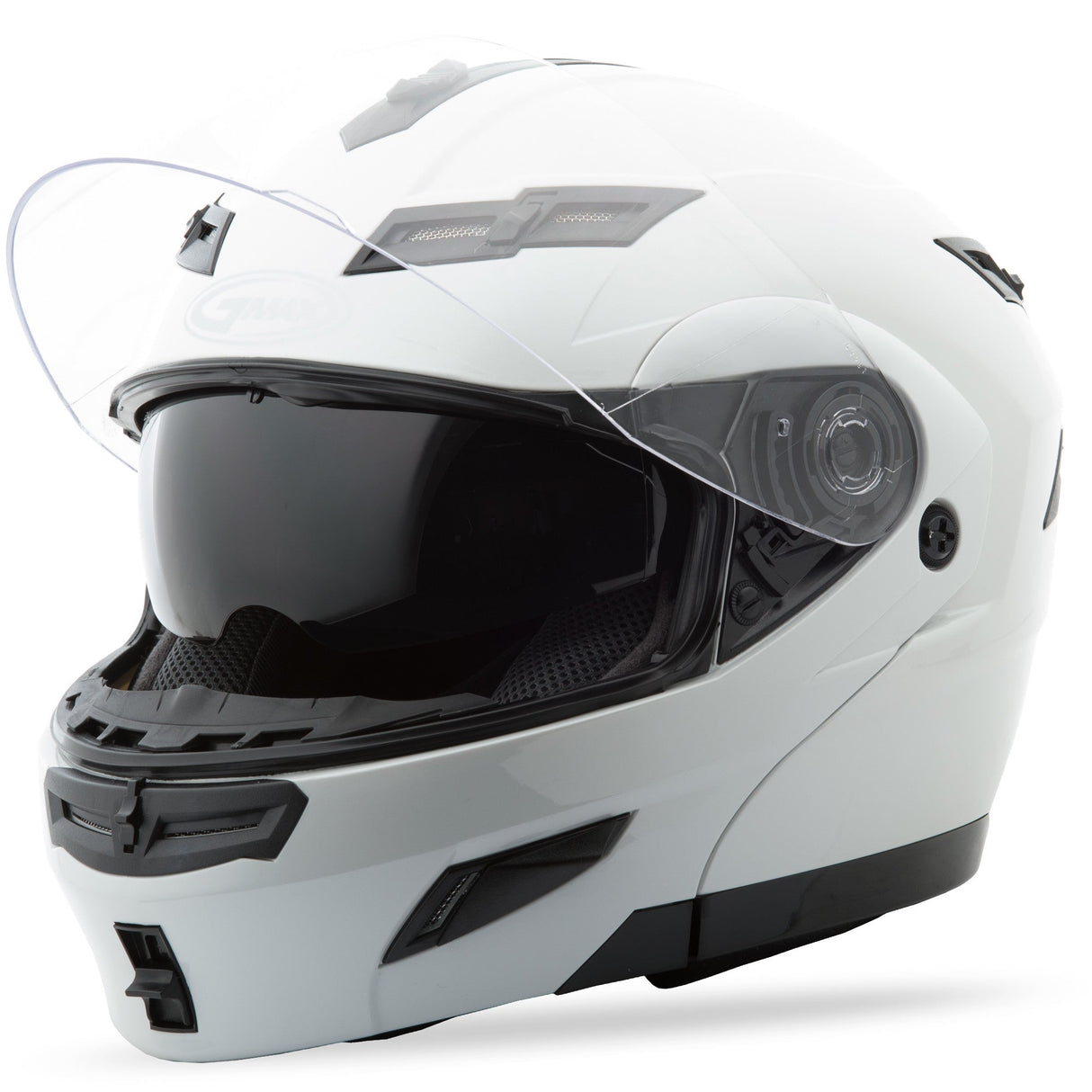 GMAX Gm-54 Modular Helmet Pearl White Md G1540085