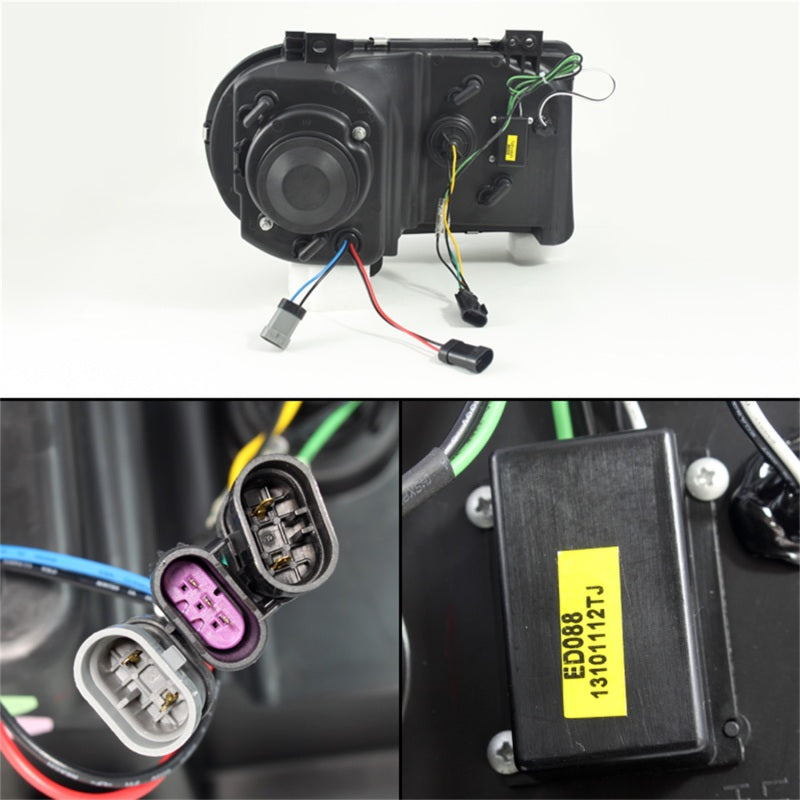 Spyder Chrysler 300C 05-10 Projector Headlights LED DRL Smoke High/Low H7 PRO-YD-C300C-DRL-SM 5075673