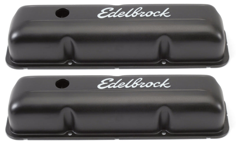 Edelbrock Valve Cover Signature Series Ford 1958-1976 FE V8 Black 4623