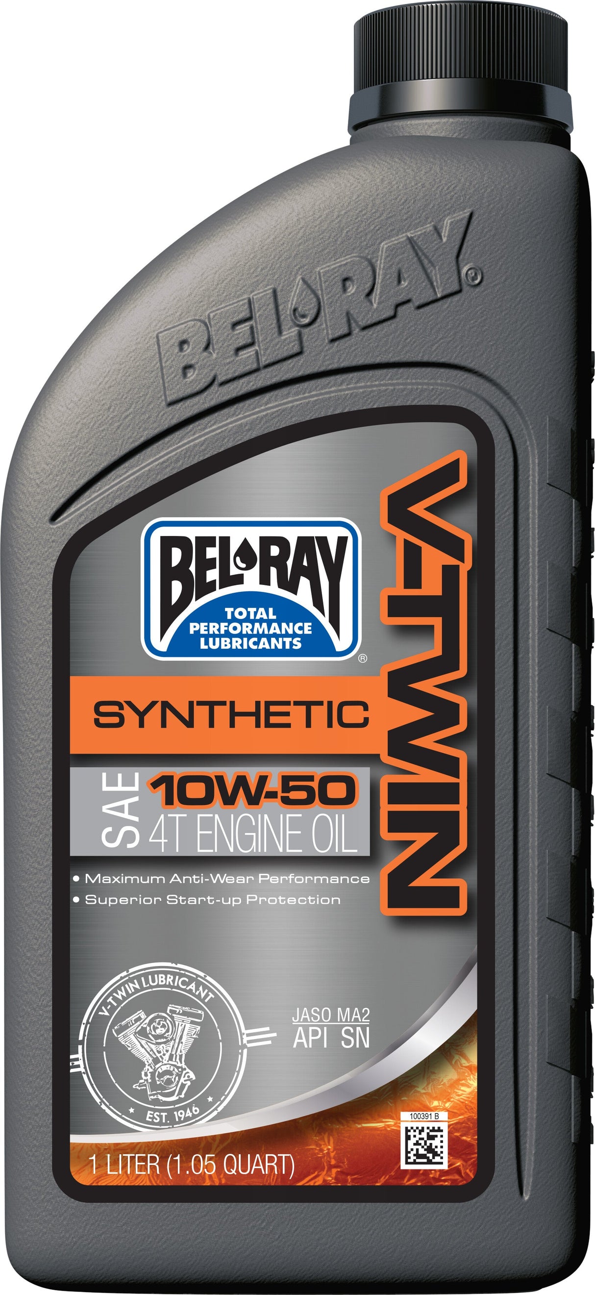 BEL-RAY V-Twin Synthetic Engine Oil 10w-50 1l 96915-BT1