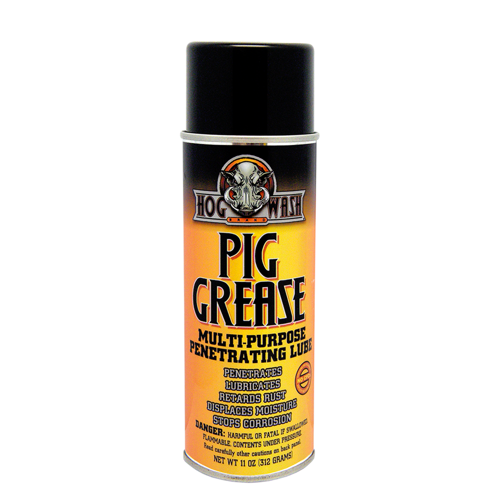 HOG WASH Pig Grease Multi-Purpose Penetrating Lube 11oz HW0800