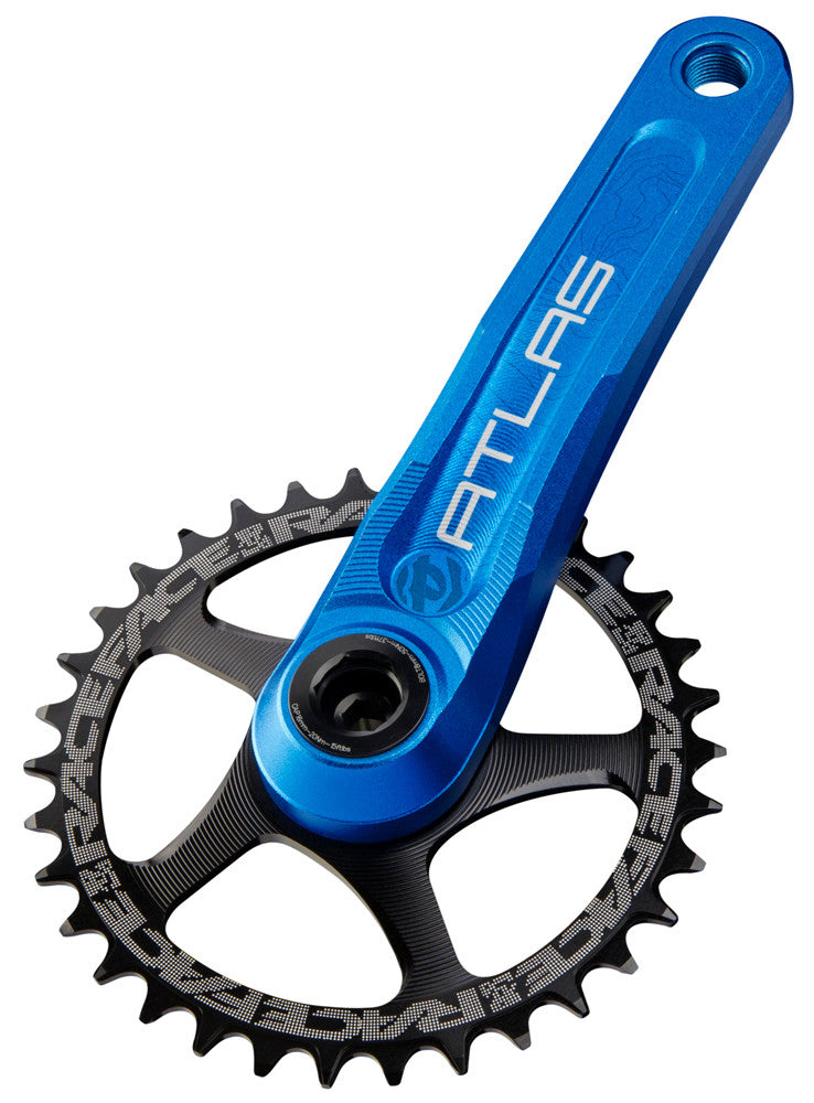 RACE FACE Atlas Cinch Cranks 170mm Blue CK16AA170BLU