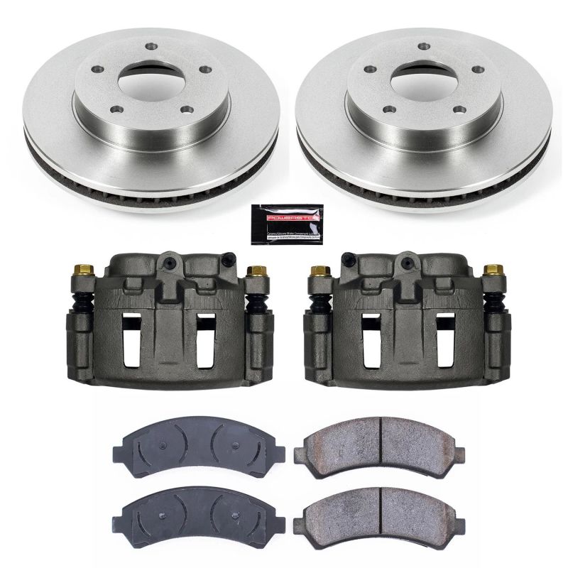 Power Stop 97-05 Chevrolet Blazer Front Autospecialty Brake Kit w/Calipers KCOE2004
