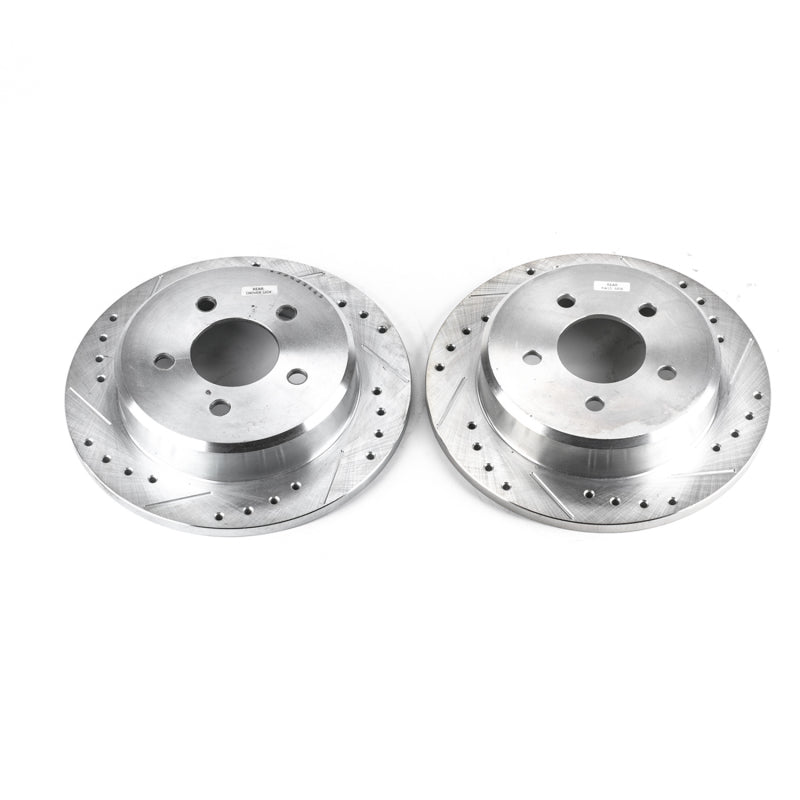 Power Stop 95-01 Ford Explorer Rear Evolution Drilled & Slotted Rotors - Pair AR8552XPR