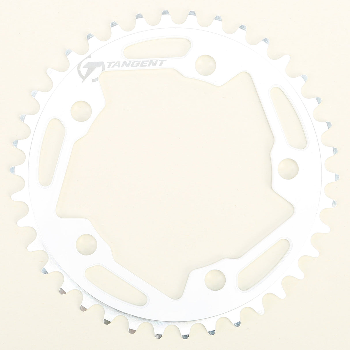 TANGENT 5-Bolt Chain Ring 41 White 2016 27-2541W