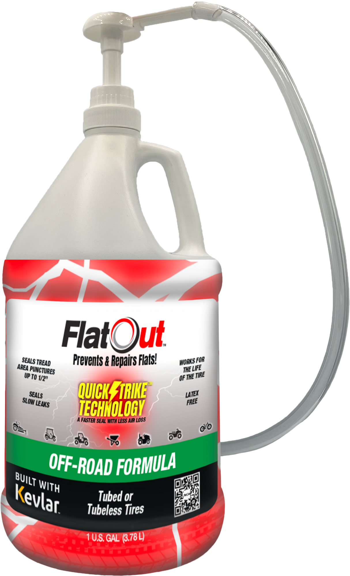 Flat Out Tire Sealant 1 Gal 4/Case 26124