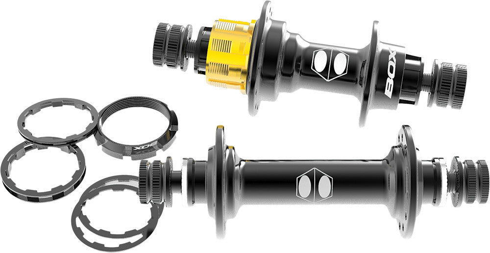 BOX Harmonic Mini Hub Set Black 10mm 24h BX-HU14H1024-BK