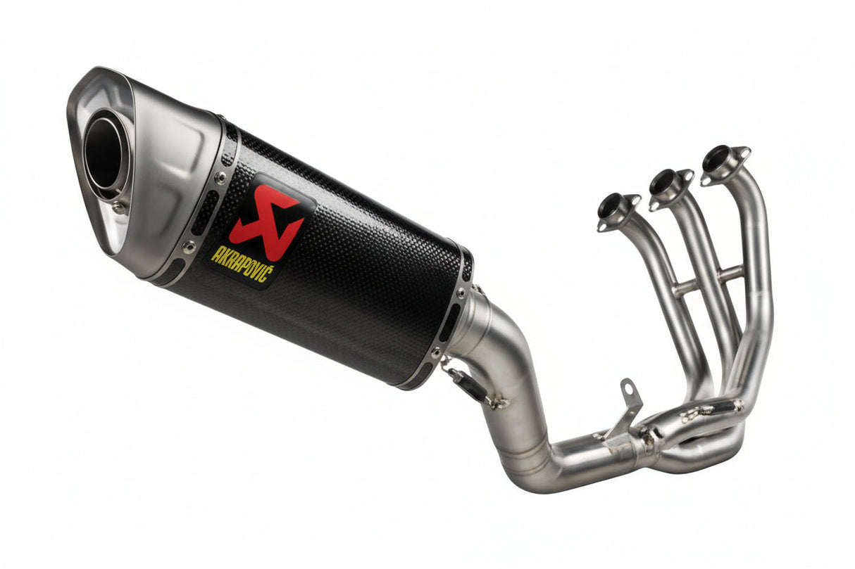 AKRAPOVIC Racing Line Exhaust System - Carbon Fiber/Titanium - Yamaha MT-09 2021-2025 2026 S-Y9R18-APC 1810-3214