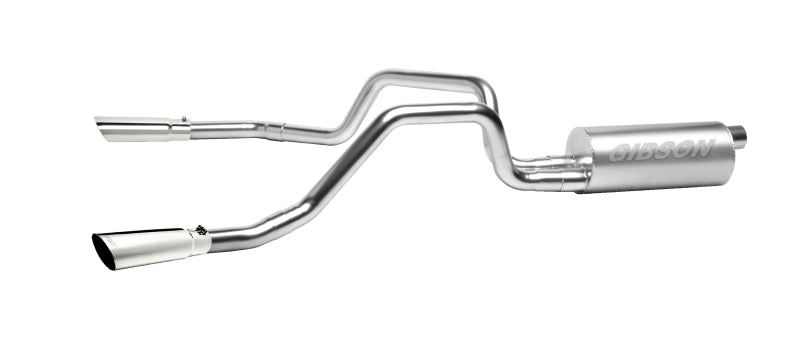 Gibson 00-03 Chevrolet S10 Base 4.3L 1.75in Cat-Back Dual Split Exhaust - Aluminized 5532