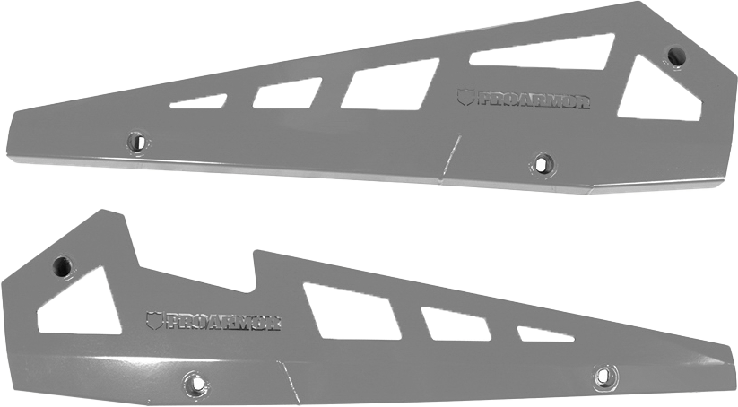 PRO ARMOR Rock Sliders Titanium Matte Metallic Pol P141221TMM